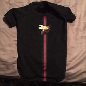 Dog / pet shirt shirt Handmade / bee style /Medium